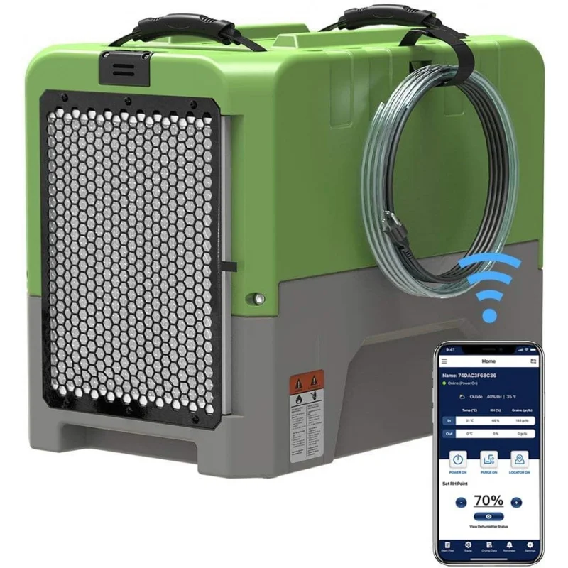 

ALORAIR Smart WiFi LGR Dehumidifier with Hose, Commercial Dehumidifier with Pump, 5 Years Warranty, cETL Listed, up to 180 PPD (
