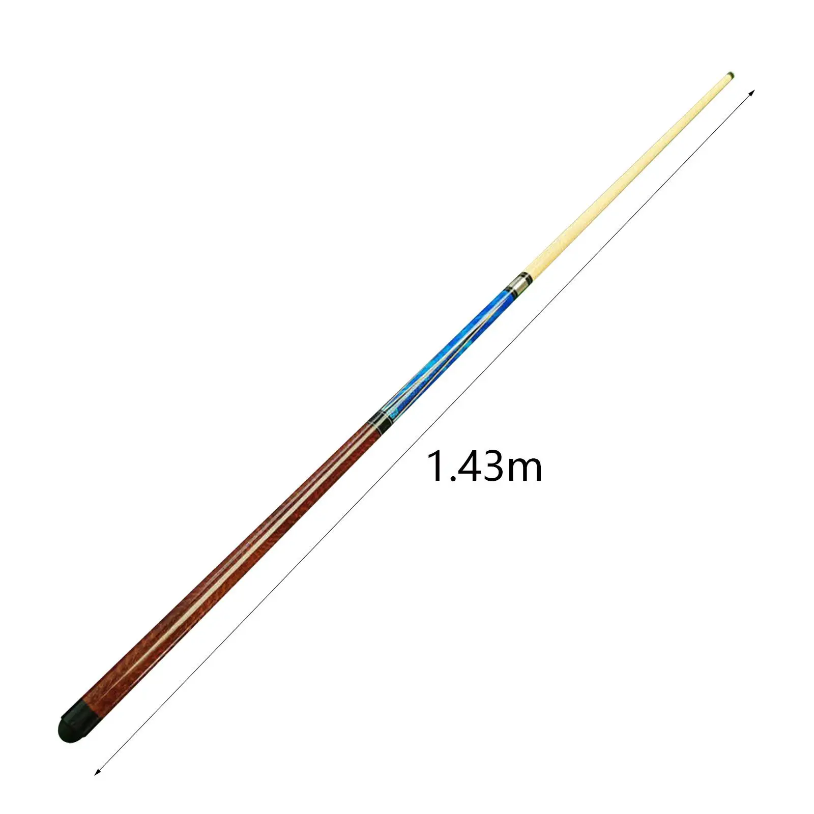 Pool Cue Wood Lightweight Economic 56inch 13.8mm Large Tip Snooker Cue Stick for Game Bar House Practice Billiard Players