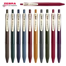 ZEBRA Gel Pen JJ15 SARASA Retro Series 0.5mm Writing Smooth Press Color Ballpoint Pen School Office Accessories Stationery