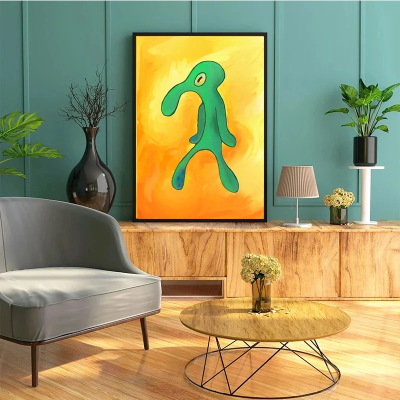 Hout - AM.PM - Abstract - Met lijst Schilderijen & posters