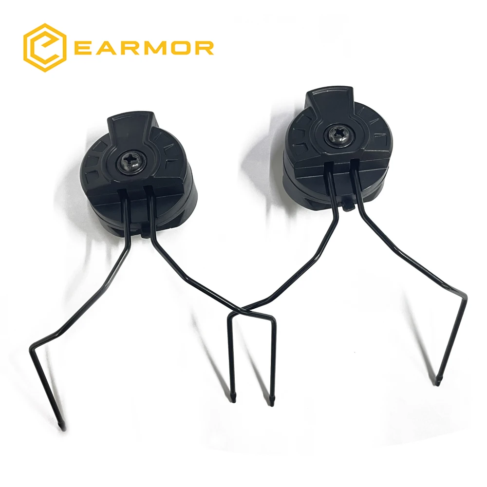 Universal ARC Fast Helmet Adapters Tactical Headset Brackets Compatibility with Earmor M31 M32 Series and Most Over Headset