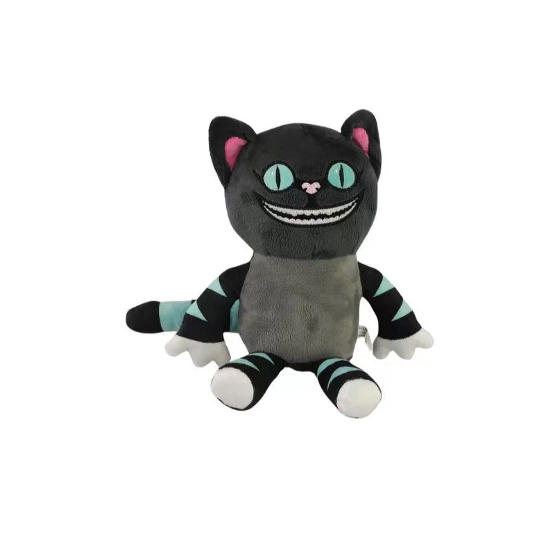 Peluches Kawaii de gato de Cheshire para niños, juguetes de