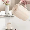 Electric Kettle 1PC Outdoor Mini 800ML Double Layer 304 Stainless Steel Foldable Home Portable Water Kettle 1