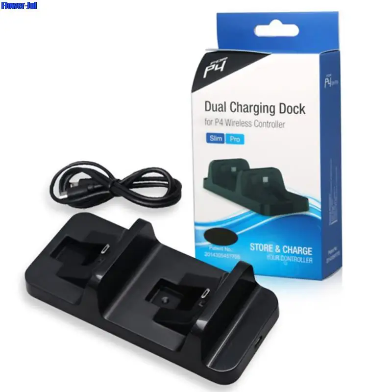 1X Ps4 Controller Charger Dock Di Ricarica Rapida Controller Di Gioco Stand Station Per Playstation 4 Giochi Console Accessori