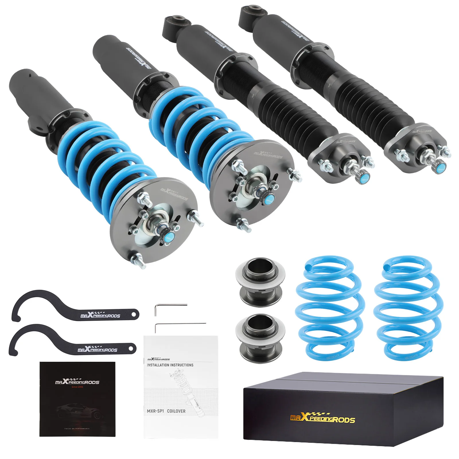 

24 way Damping Coilovers shock Kit For 3 E46 316i 325i 328i 330i 323i 325i 318d 320d 330d