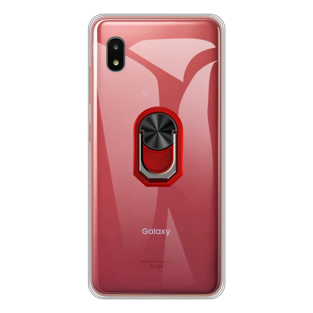 スマートフォン本体 Galaxy A21 Red(R) SC-42A ムスビー｜中古 Galaxy A21 SC-42Aドコモ版利用制限【〇】 解除