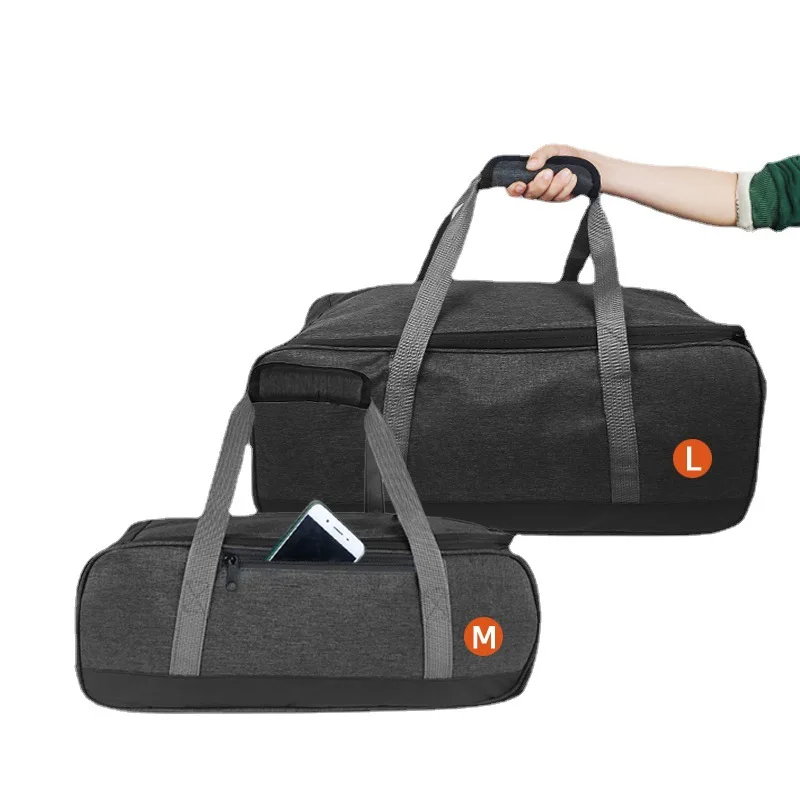 Multifunc Camping Cookware Bag Portable Waterproof Pot Stove Storage Gas Tank Bags Outdoor Picnic Tableware Organizer