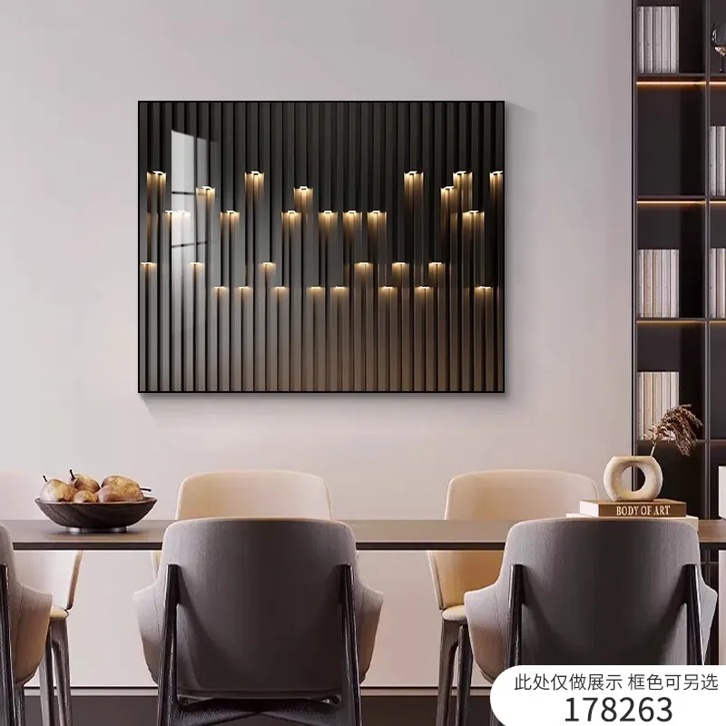 Modern luxury electric meter box decorative painting 2