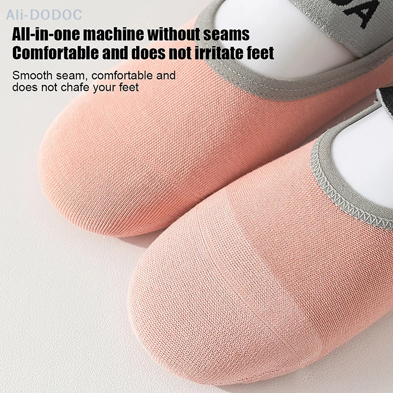 1Pair Women Pilates Socks Backless Anti-Slip Breathable Yoga Socks Ankle Ladies Ballet Dance Sports Socks For Fitness Gym 3 Sffae7faa748245718eeb0e40d70e9763c