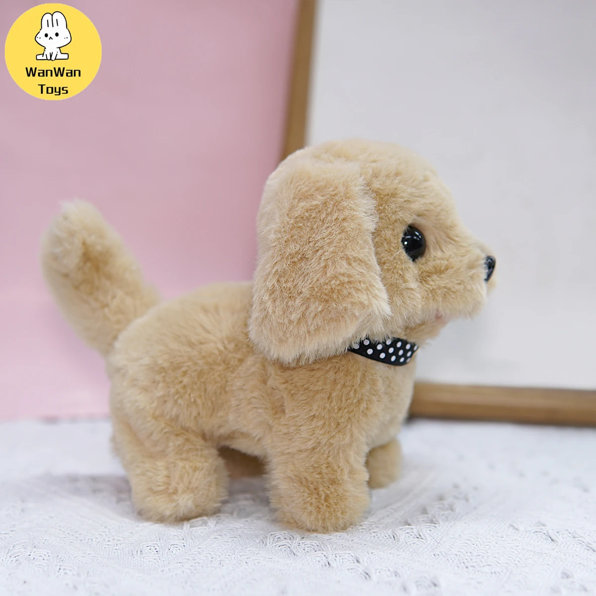 Children's Educational Solid Color Electric Puppy Baby Accompanying Music Early Education Doll 4