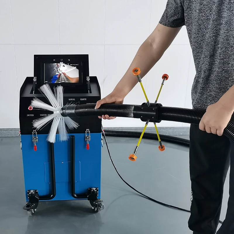 Macchina Professionale per la Pulizia dei Condotti, Attrezzatura Commerciale ad Alta Potenza per la Rimozione della Polvere dai Tubi di Ventilazione