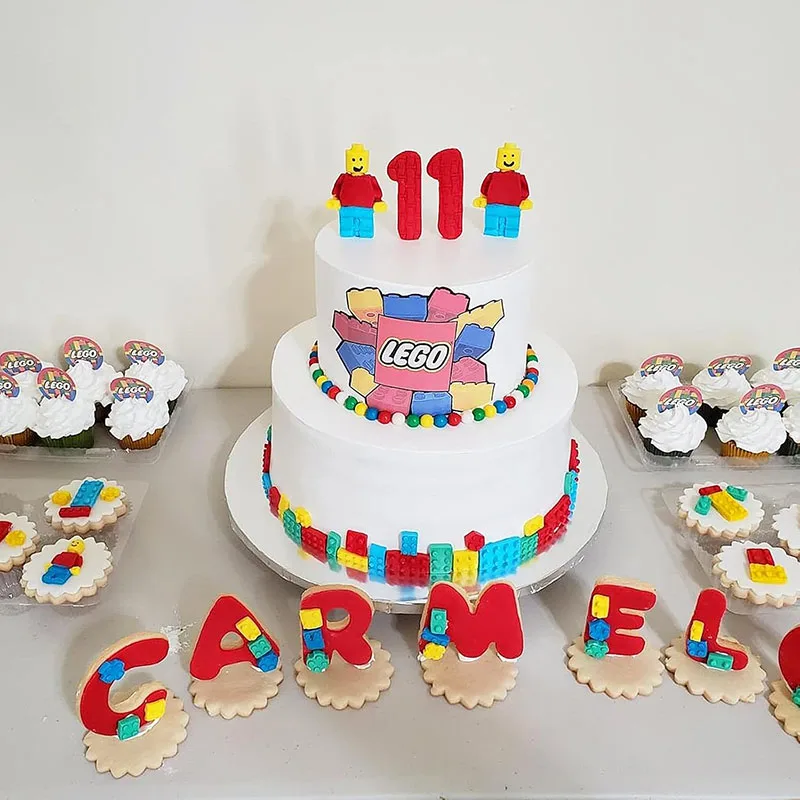 Roboter Schokolade Fondant Silikon Form Bausteine Eiswürfel Tablett Kinder Party Block Süßigkeiten Cupcake Topper Kuchen Dekorieren Werkzeuge – Detail 7