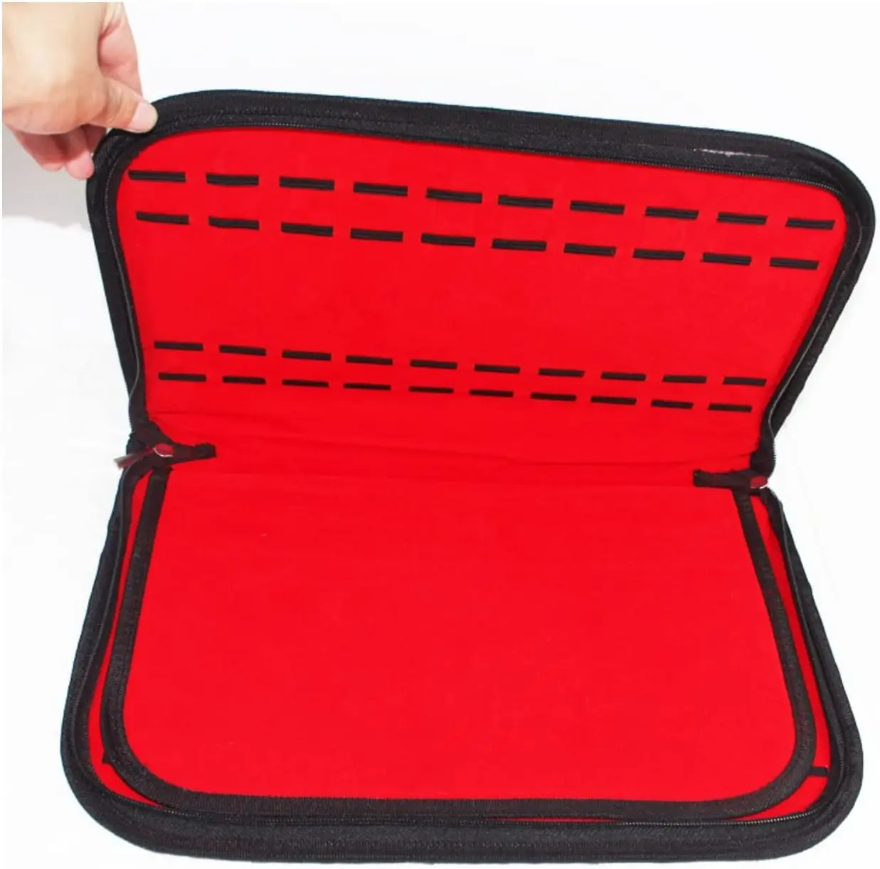 Knife Display Case, Knife Case, Knife Storage Case for 40+ Pocket Knives, Folding Knife Holder Organizer, Knives Roll Collection 2