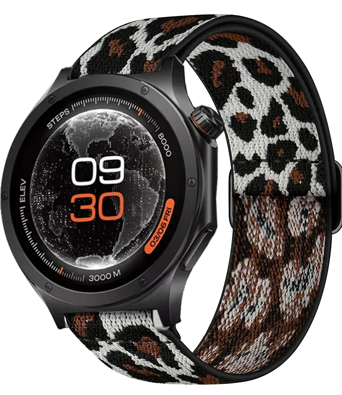 Adjustable Nylon Strap for Smartwatches - Elastic Bracelet Band Accessory