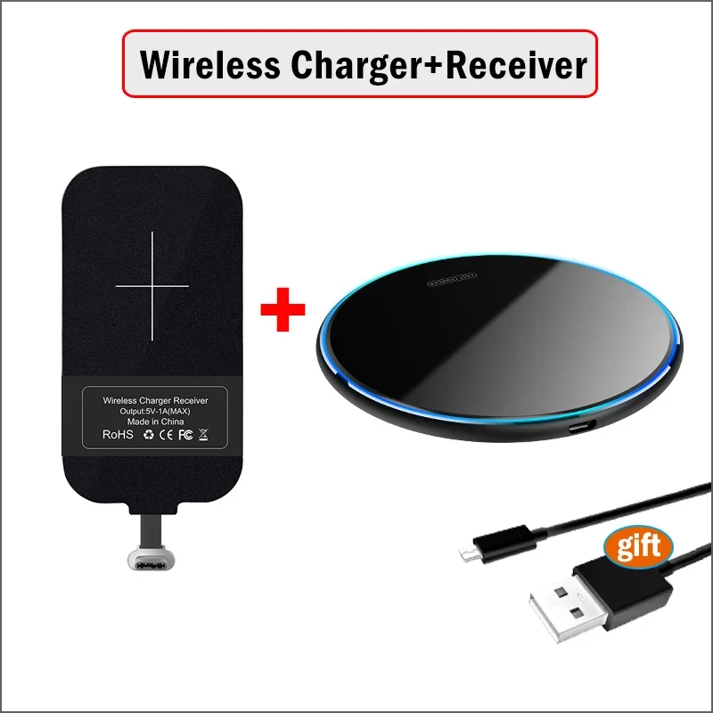 Wireless Charger Galaxy A40 Charge Induction Adaptateur De Charge