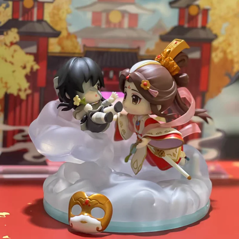 

Original Heaven Officials Blessing Figure Xie Lian Hua Cheng Model Dolls Anime Tian Guan Ci Fu Action Figurine Q Version Toy