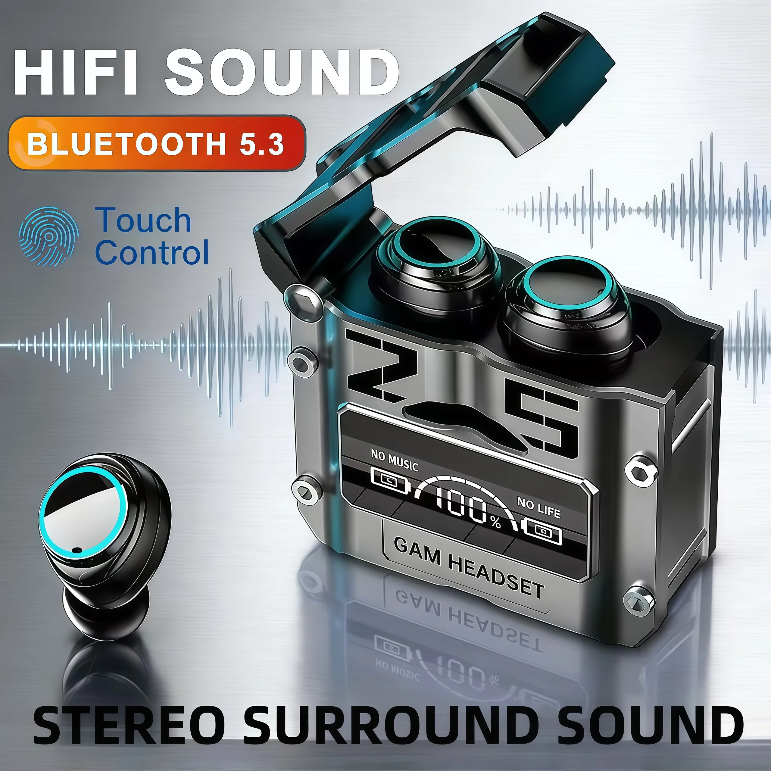 M25OriginalBluetooth5.3TWSWirelessHeadphonesGameheadphonesLEDDisplayStereoTouchControlNoiseReductionEarbuds-AliExpress44