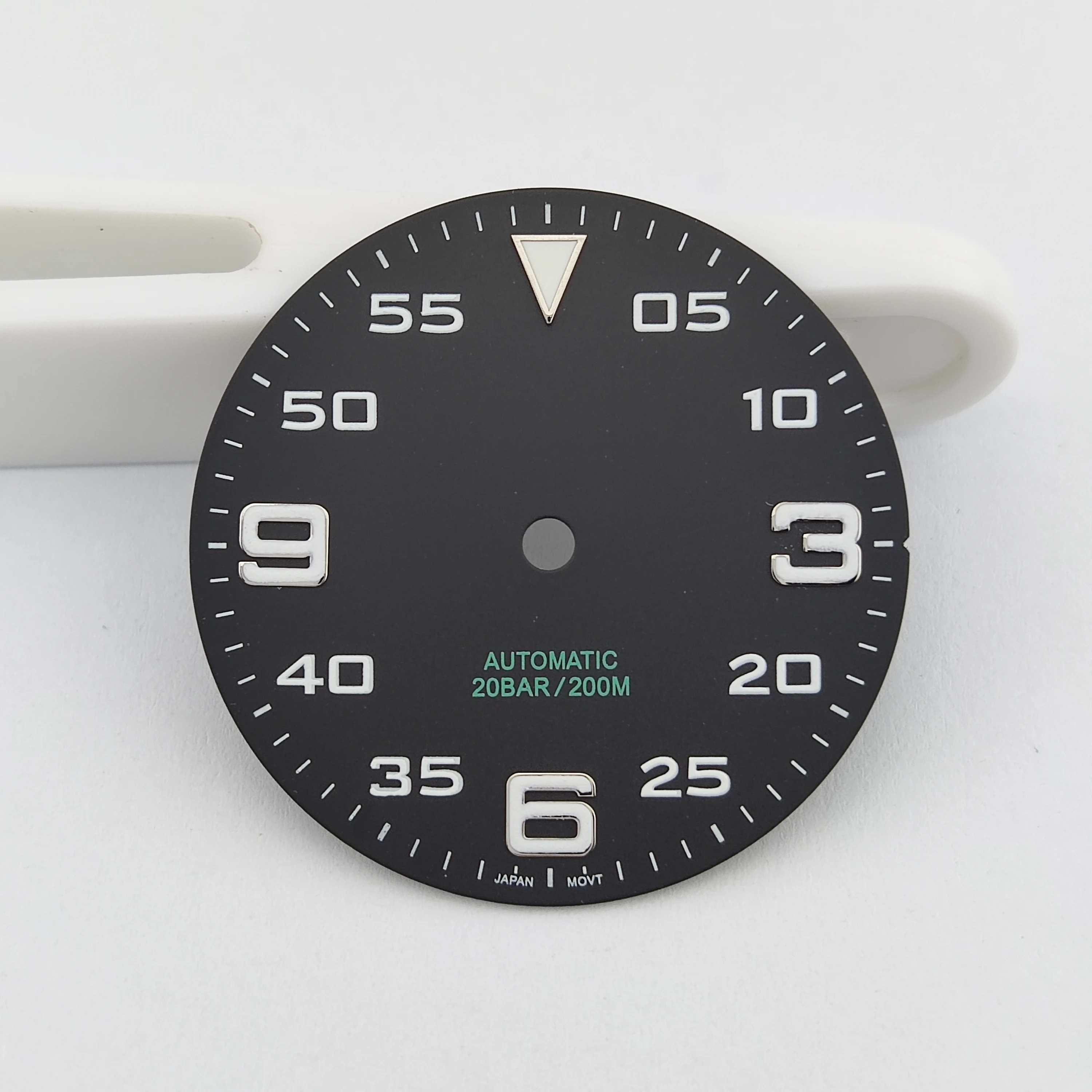 Green-Illuminated 28.5mm Watch Dial Accessory