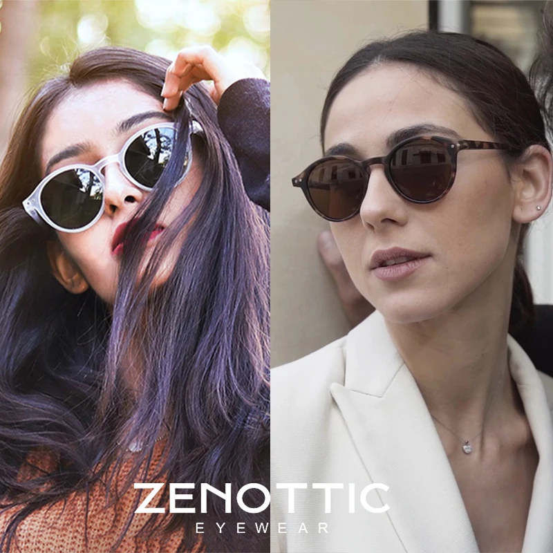세련되고 안락한 ZENOTTIC Retro 폴라라이즈 선글라스로 눈을 보호하세요.