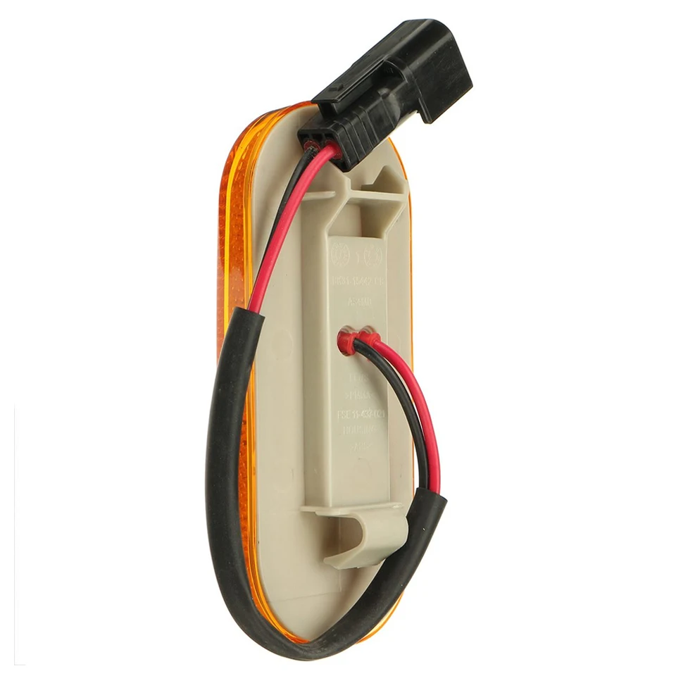 Side Marker Light Housing, VYC15‑5034‑AC Orange Lens Replacement For TRANSIT MK7 2006‑2013, Side Marker Assemblies - Canada