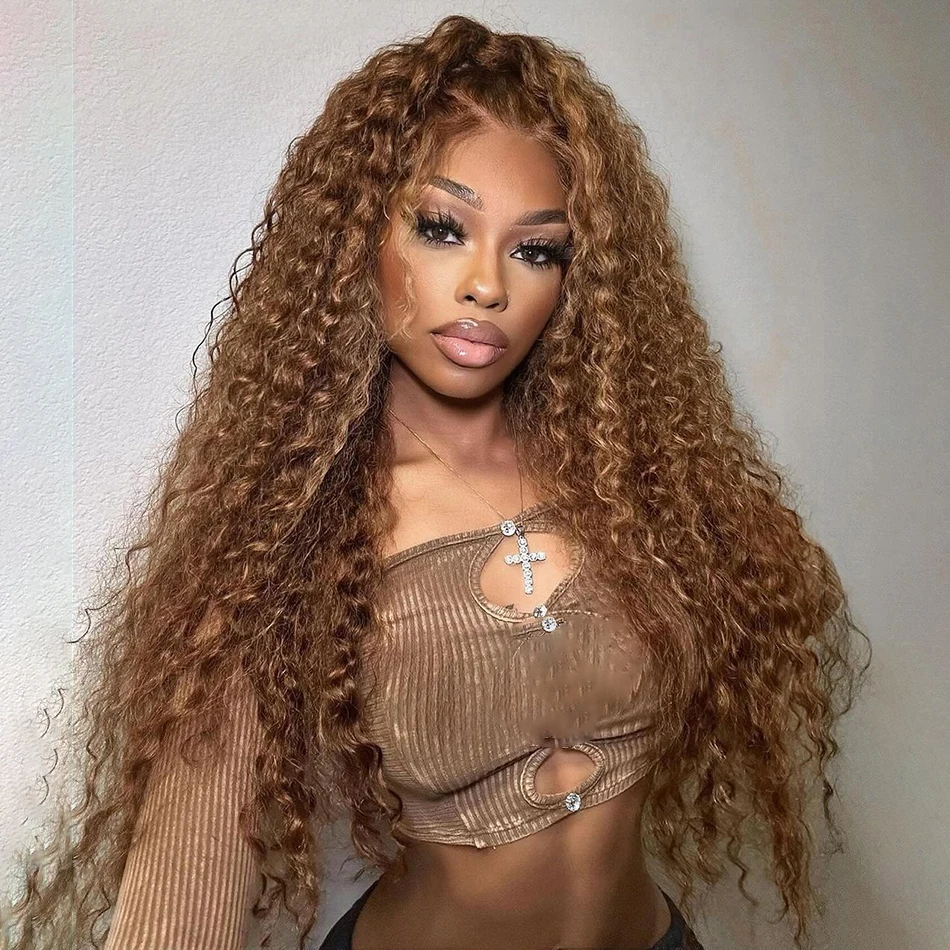 

Wiggogo хайлайтер парик из человеческих волос глубокая волна фронтальный парик 13X6 Hd кружевные передние al парики цветные 13X4 вьющиеся кружевные передние парики из человеческих волос