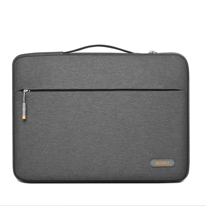 wiwu traveler sleeve multi-pocket laptop case bag for MacBook Pro 14.2 16.2 2021 Simple Handle Laptop Bag Case for MacBook Pro 1