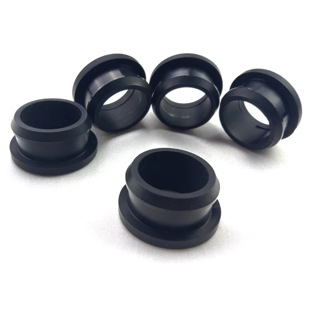 4.5mm 30mm Silicone Rubber Snapon Grommet Hole Plugs Bung Cable Protect Bush Free Fast Delivery