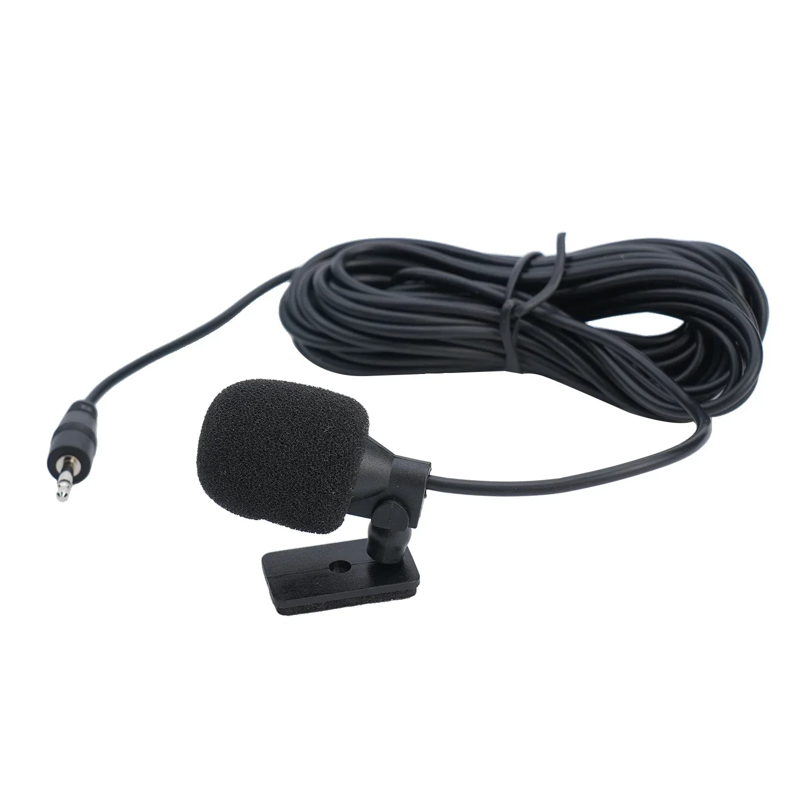 Car Audio Microphone 2.5mm Jack Plug 5m Cable Stereo Wired External Auto Car Radio GPS Audio DVD