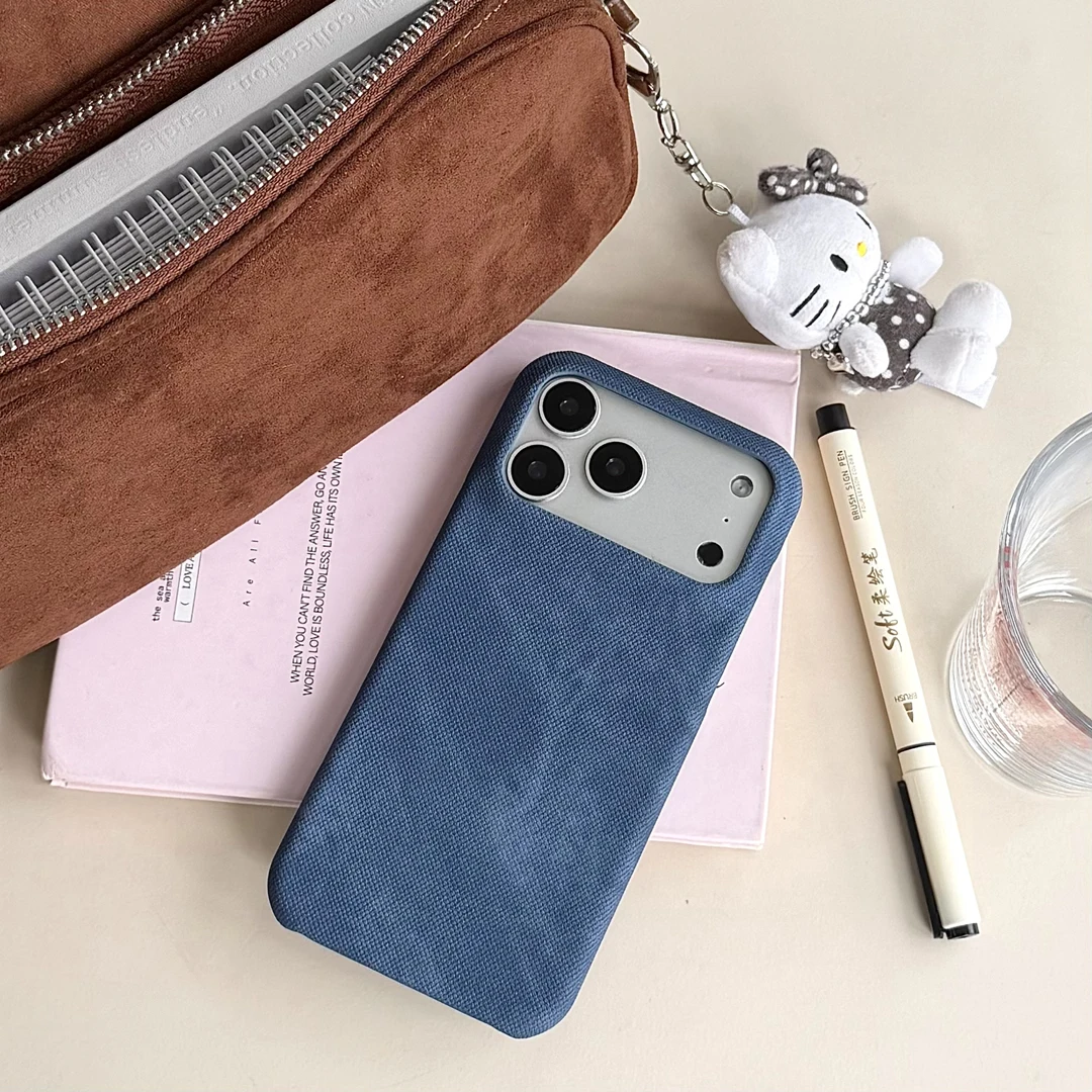 Trendy Fashion Durable Shockproof Denim Phone Case