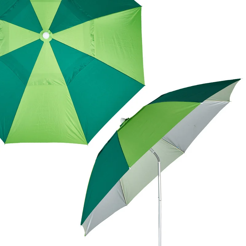 Camping Fishing Umbrella Universal Rain Sun Protection Short Section Three  Fold Beach Umbrella - AliExpress
