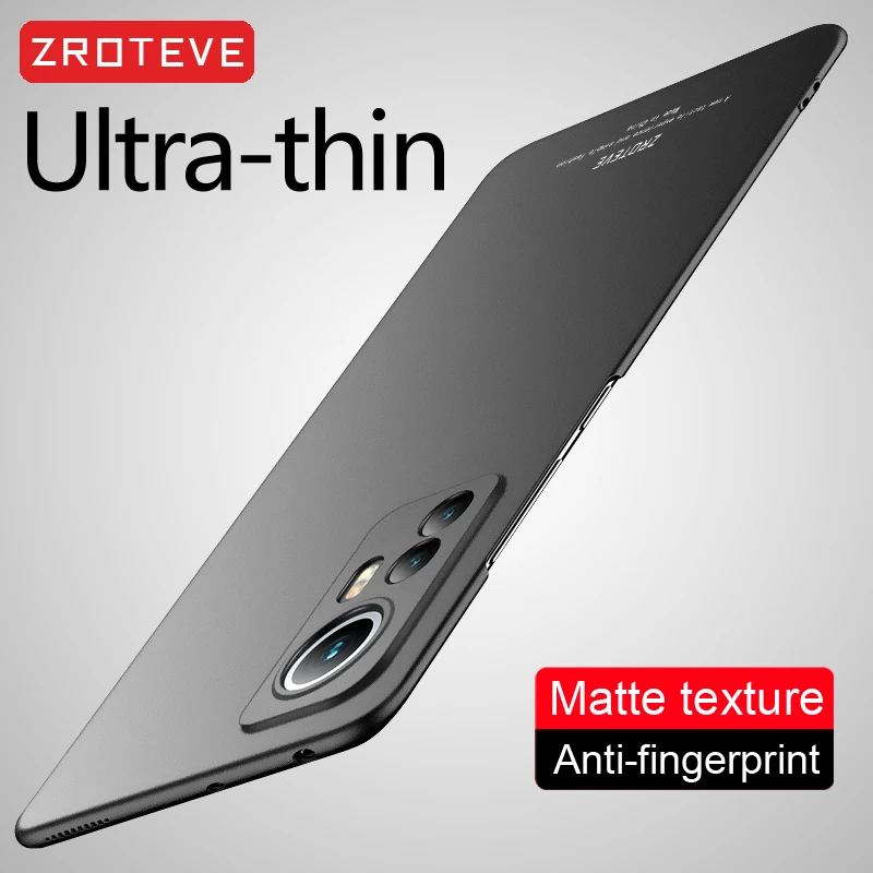 ZROTEVE Matte PC Hard Cover For Xiaomi Mi12 X Mi12X Mi12S Ultra Mi11T Mi10 Mi11 Lite NE Xiomi Mi 12 S 12X 12S 11 10 11T Pro Case