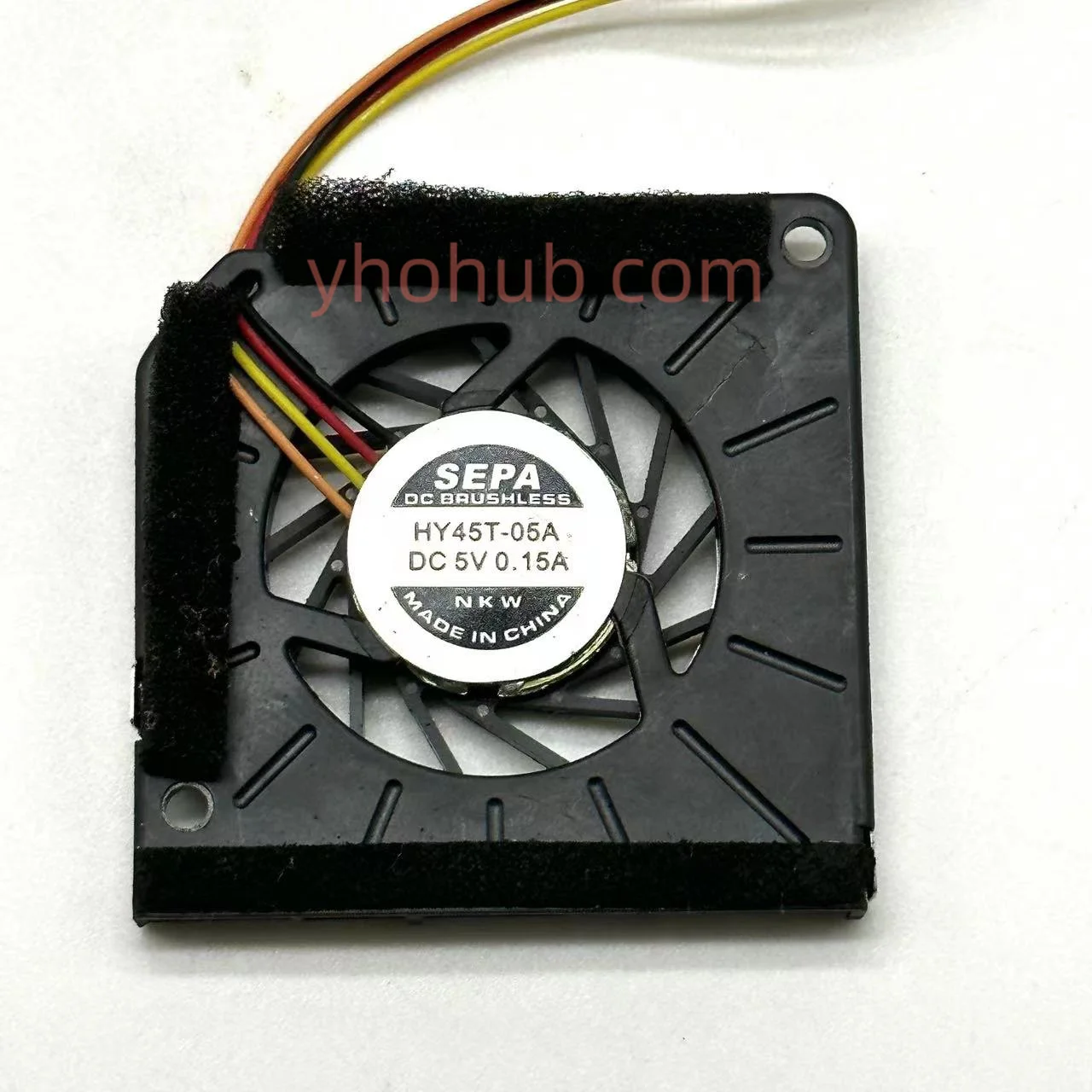

SEPA HY45T-05A DC 5V 0.15A 45x45x05mm 4-проводной вентилятор охлаждения сервера