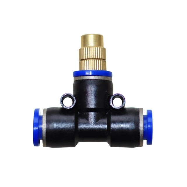 20/10/20 Beállítja Az Állítható Réz Utáni Fúvóka Univerzális Permetező Sprinkler 8 Mm -Es Póló -Csatlakozóval Öntözés Hűtéséhez - Image 3