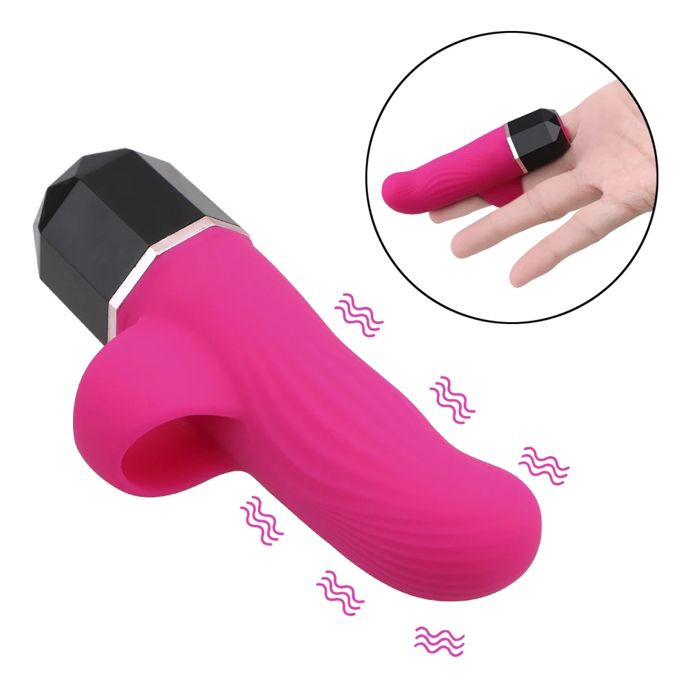 Frequenza G-spot 12 stimolatore del clitoride giocattoli sessuali per donne rossetto vibratore per dito sesso in silicone Pr_voghion.com