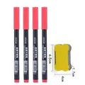 4Pcs red set