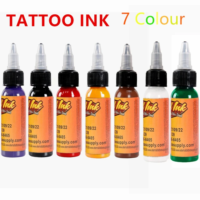 1-14Pcs New 30ML Dynamic Professional Tattoo Ink Set Pigment Kit For Body  Beauty Art Safe Natural Permanent Makeup ink Supplies - AliExpress