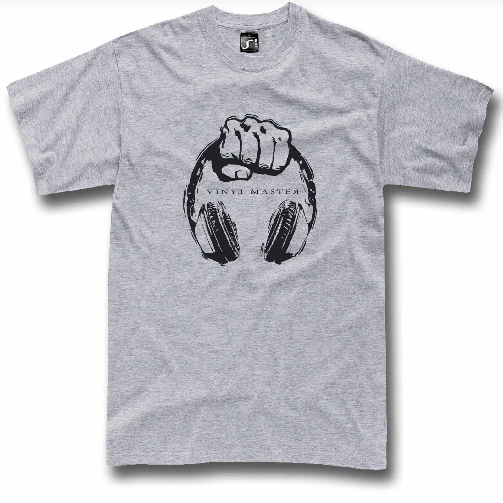 Cuffie Dj Maglietta Vinyl Master Technics Mk2 Regalo Musicale Maniche Lunghe O Corte