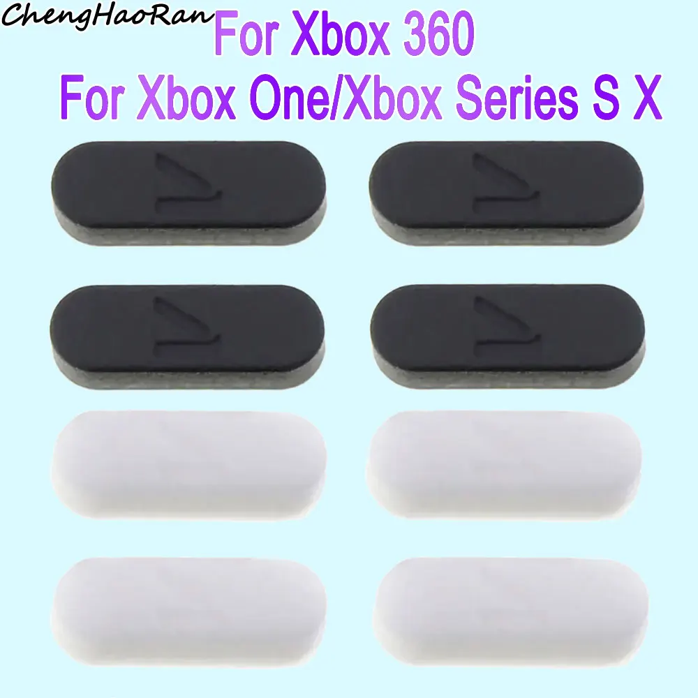 

1Set Non-Slip Rubber Pads For Xbox 360/Xbox One /Xbox Series S/X Game Controller Feet Protect Replacement Parts Accessory