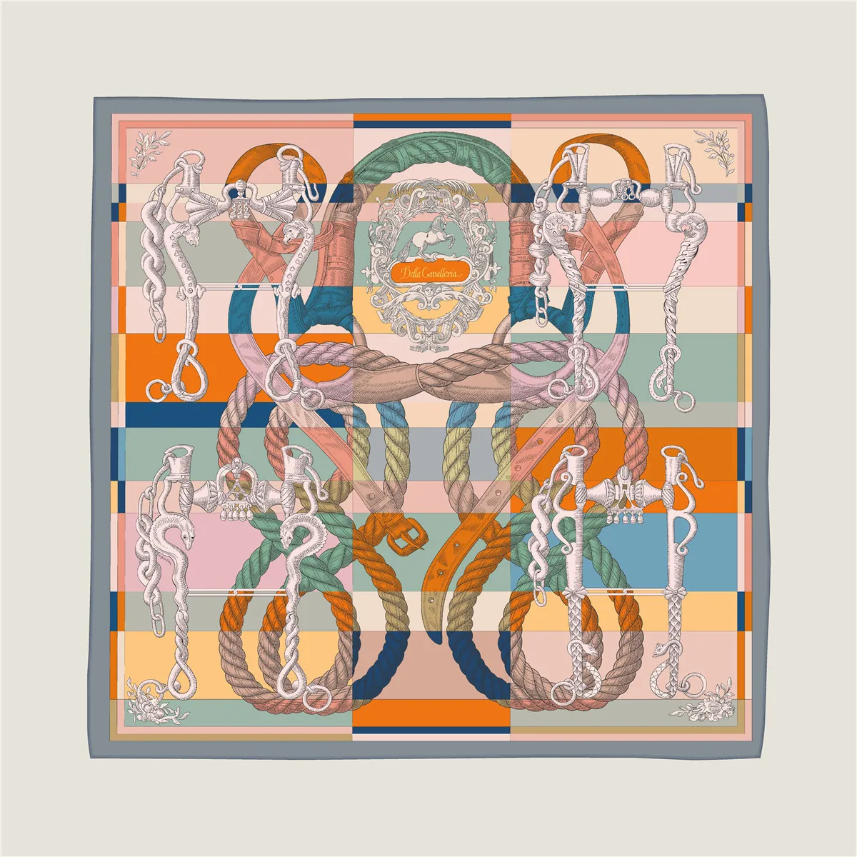 Brand Two-sided Print Headband Scarf Women Fashion 90*90cm Hijab Bandana Neckerhicef Beach Sun Protection Shawl Wrap Headscarf