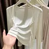 plus Size Ice Silk Modal Sun Protection Open Cardigan Thin Long Sve oulder Sug Cover up Summer Outerwear Women's Faion