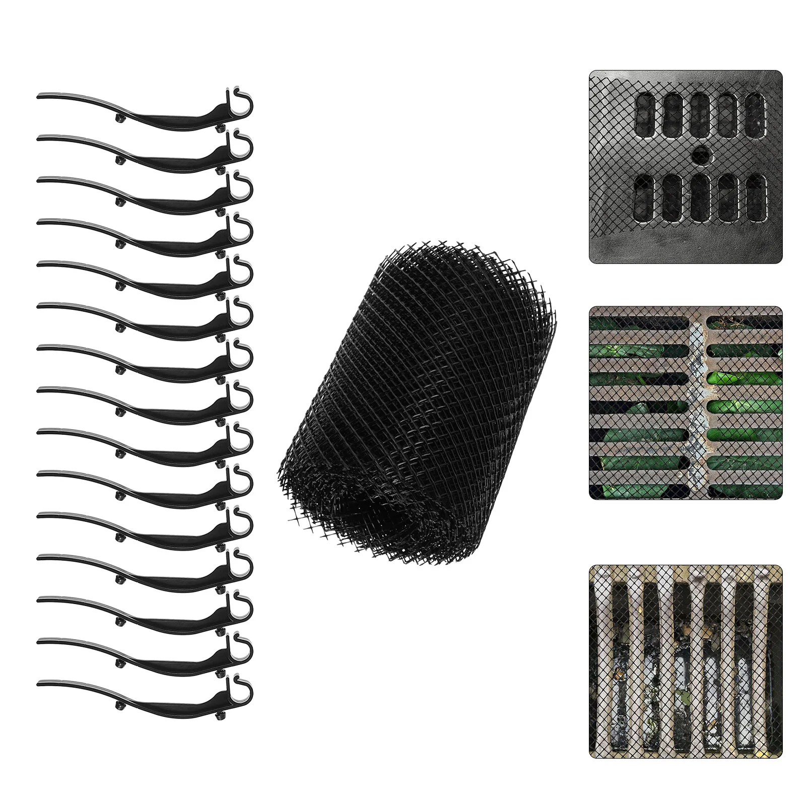 

Mesh Gutter Guard Plastic Gutter Guard Garden Yard Mesh Gutter Guard Covers