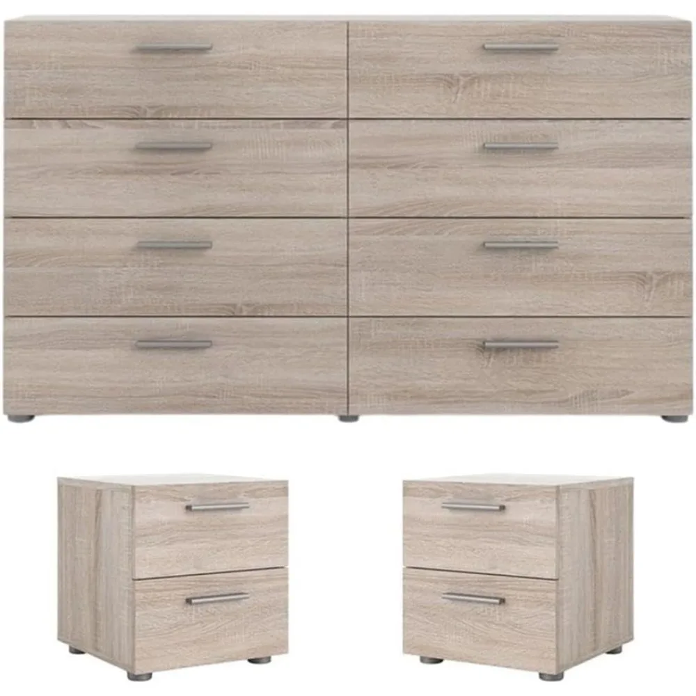 3 Piece Bedroom Set in Truffle - image 1