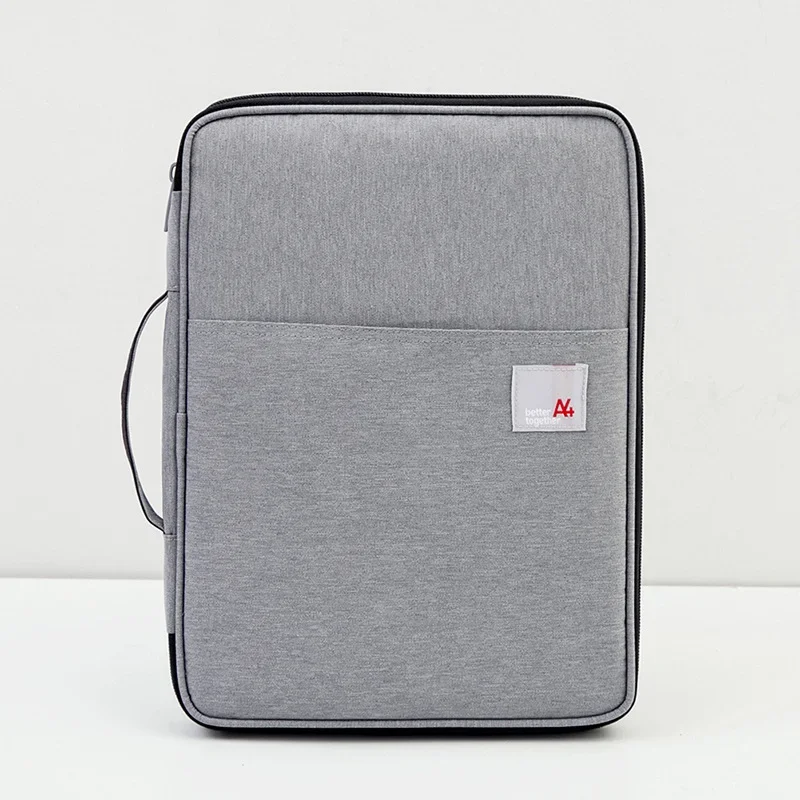 A4 문서 정리함 폴더 Padfolio 다기능 비즈니스 거치대 케이스, 아이패드 가방 사무실 서류 가방 보관 문구