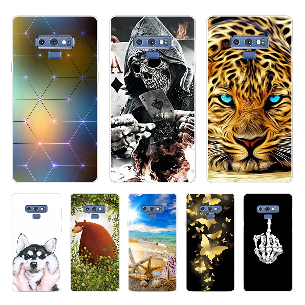 360 Custodia Protettiva Completa Per Samsung Note 9 Custodia Cat Floreale Custodia Morbida In Silicone Cover Posteriore Per Samsung Galaxy Note 9 Note