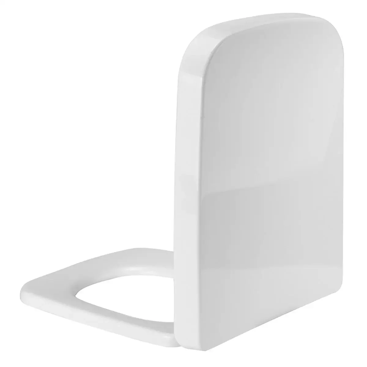 PP Universal Slow-Close Toilet Seat Lid Cover Set Thicken Replacement Antibacterial Square Round Toilet Seats toilet seat cover