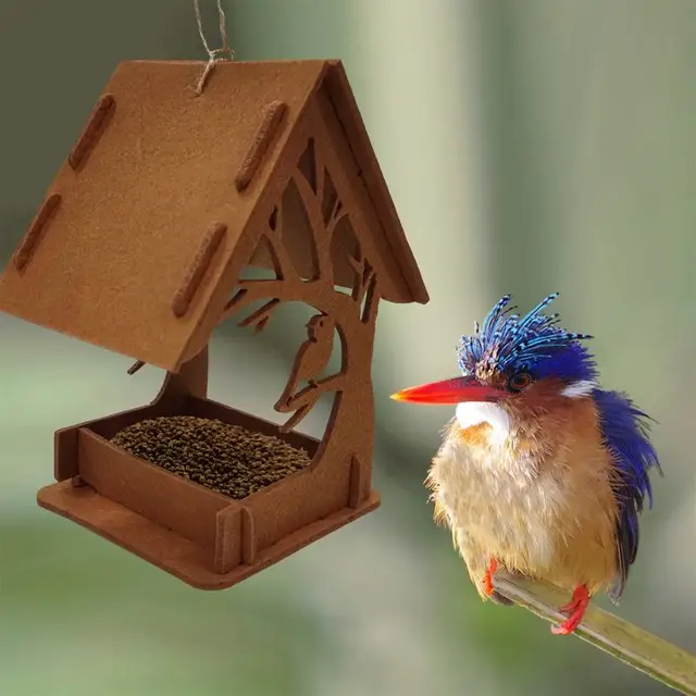 Mangeoires en forme d oiseau pour l ext rieur en forme de maison pour jardin en