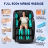 1 Year Warranty USA Local Delivery  3D Airbag Zero Gravity full body Massage Chair Home 3D Foot Roller Shiatsu Office Chair 3