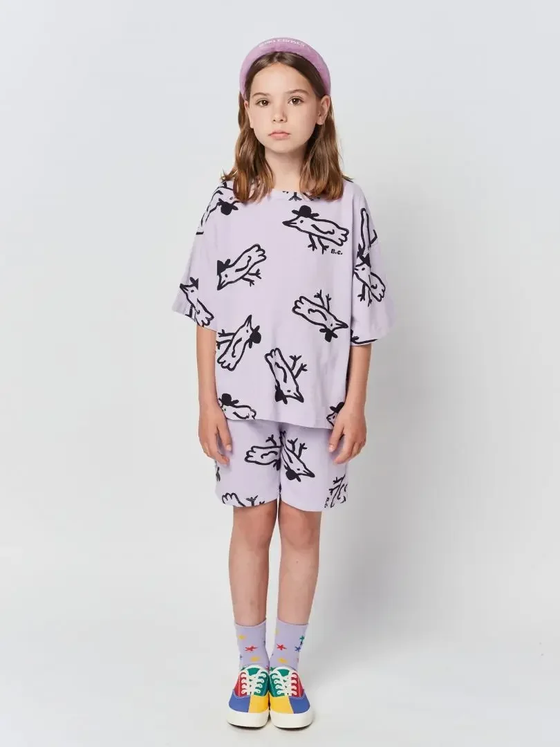Kids Clothing Set Clearance Brand Summer Kids Clothes Girls Pants Skirts Baby Children's Short Sleeve T Shirts Skirts Clothings Top