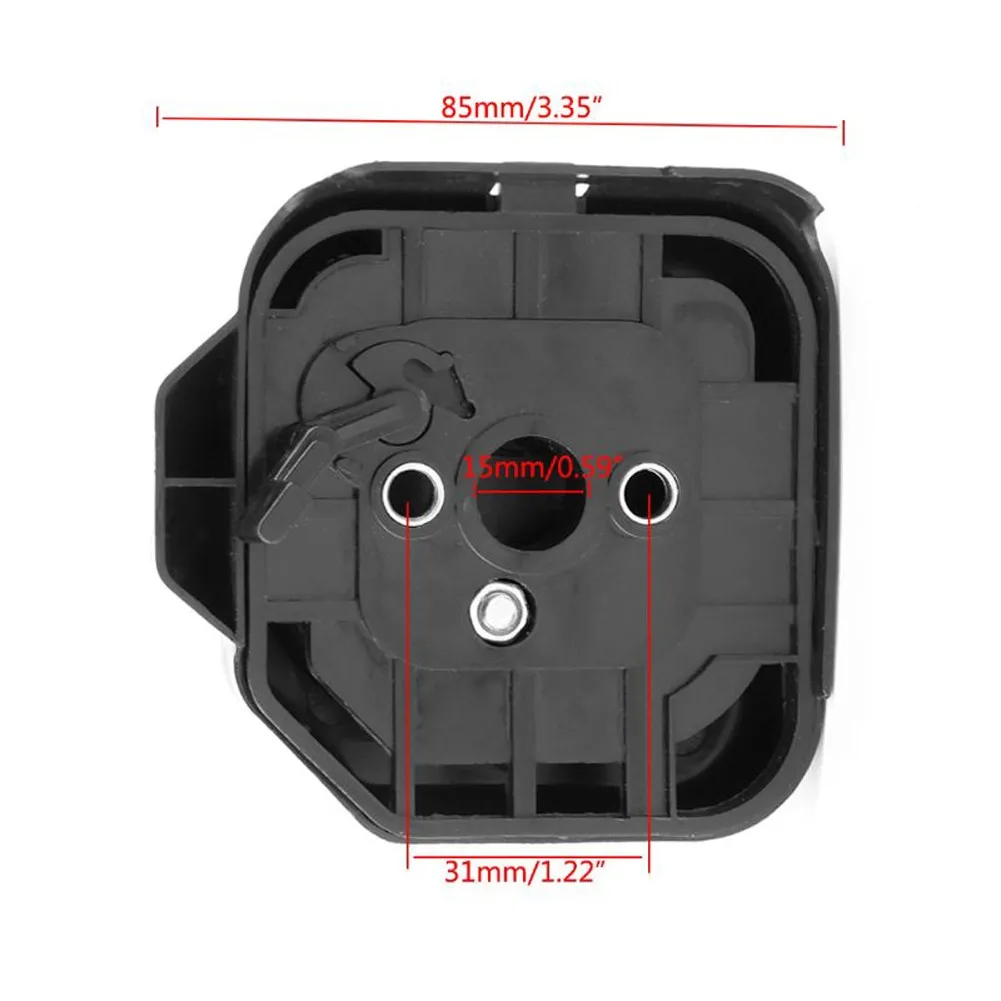 Durable Hot Sale New Trimmer Air Filter Base Gasoline Engine Sponge Filter 1 Piece For 2-Stroke Gasoline Engine practical durable diamond round ball burr drill bit grinding needle head kit pack 4 12mm 4 5 6 8 10 12mm 6 piece