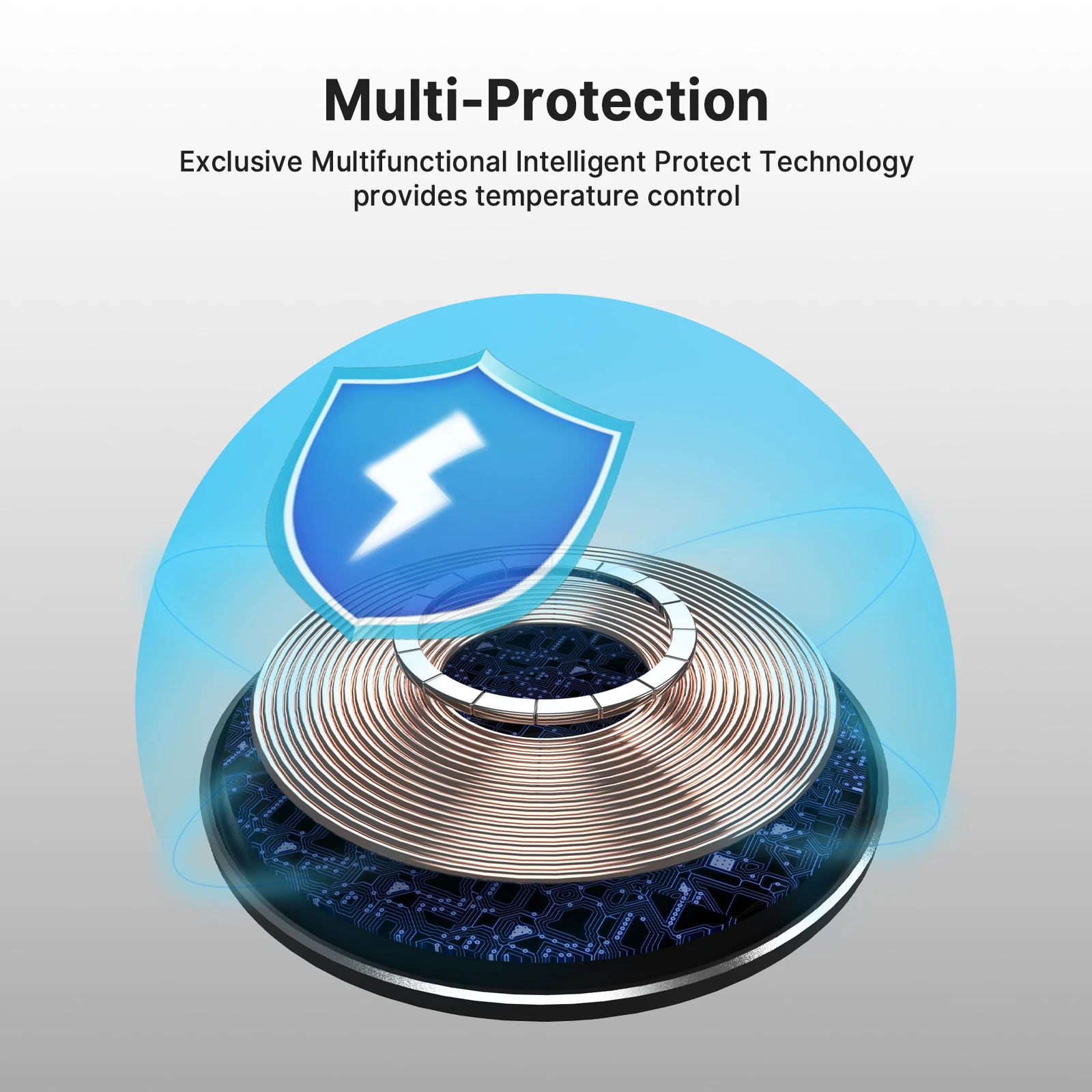 30W Wireless Charger Stand Pad Mobile Phone Desktop Fast Charging Dock Station For iPhone 16 15 14 13 12 11 8 X Xiaomi Samsung